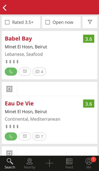 Zomato the popular restaurant discovery service, expands further into the Middle East launches in Lebanon